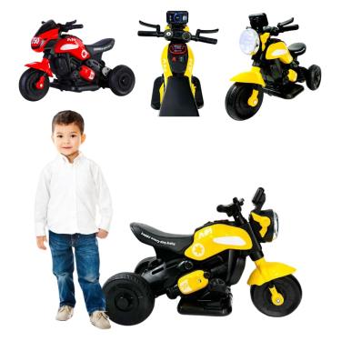 Imagem de Mini Moto Cross Esportiva Elétrica 6V Infantil Motoca Daily Menino Menina Criança