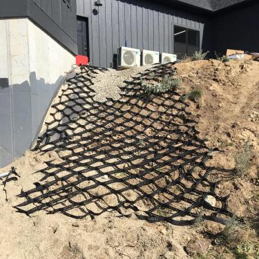 Imagem de Grade de terra, polietileno geogroid 2 "Profundidade, sistema de estabilização de grade de com favo de mel, para galpões, garagem, encostas e estacionamento e pátio de jardim ao ar livre, 2x