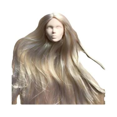 Imagem de Cabeças De Boneca Licca Careca Fofas Para Crianças DIY Maquiagem Práti