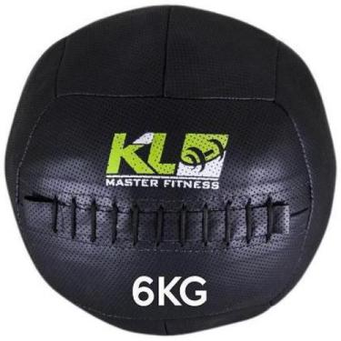 Imagem de Wall Ball Couro Exercício Funcional Funcional Medicine Ball 6 Kg 14 Lb