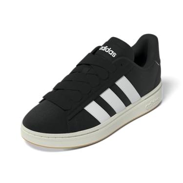 Imagem de adidas Grand Court Alpha 00s Tênis feminino, preto/branco/branco, 35