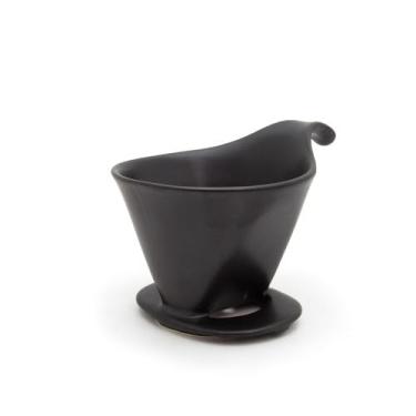 Imagem de Zero Japan – Coador de café Bee House – Cafeteira de cerâmica sem chumbo e sem cádmio com elegante orifício para espiar, presente de café com cone de gotejamento, acessórios de fabricação de cerveja