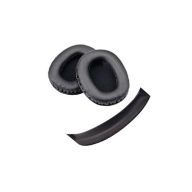 Imagem de Almofadas Espumas Para Headset Edifier W800bt W808bt K800 K820 K815p (Preto)