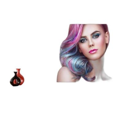 Imagem de Papel De Parede 3D Salão De Beleza Corte Cabelo 3,5M Slb23 - Você Deco