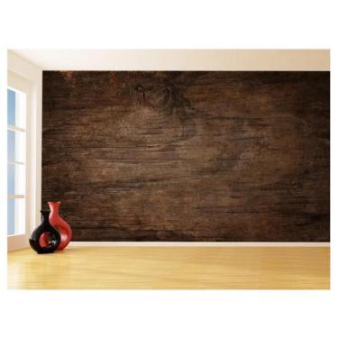 Imagem de Papel De Parede 3D Textura Madeira Escura Wood 3,5M Txt227 - Você Deco