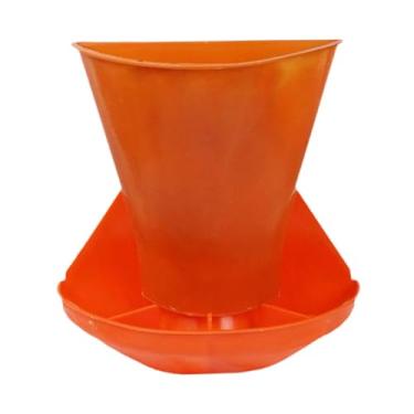 Imagem de Generic Alimentador de gado, cocho para leitões, equipamento de criação de animais fácil de limpar, dispensador de ração para fazenda de porcos montado na
