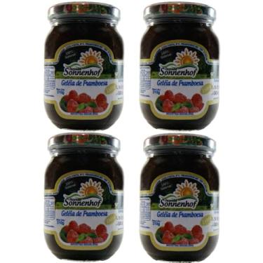 Imagem de 4 Geleia Extra de Framboesa - 310g - Fazenda Sonnenhof