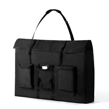 Imagem de 1st Place Products Premium Oversized Transport Case 24 x 36 Inches (25" x 37" Actual) - Heavy Duty - Soft Sided - Art Portfolio, LCD Screens, Monitors, TVs, Frames - Shoulder Strap & Carry Handles