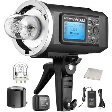 Imagem de Godox AD600BM Bowens Mount Outdoor Flash Strobe Light, 600Ws GN87 1/8000 HSS 2.4G Wireless X System, 8700mAh bateria para fornecer, 0,01~2,5s tempo de reciclagem, 500 flashes de potência total,