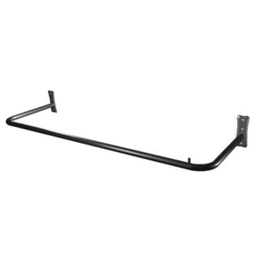 Imagem de Arara Fixa de Parede Tubo Redondo 100 cm