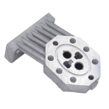 Imagem de Carcaça de Fundição Bomba Divisora ​​de Toras, Material de Liga de Alumínio, Suporte de Bomba de Substituição para Divisor de Madeira Elétrico Hidráulico