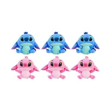 Imagem de Bonecas De Pelúcia Kawaii Stitch 12cm 20cm 25cm Anime Brinquedos De Pe