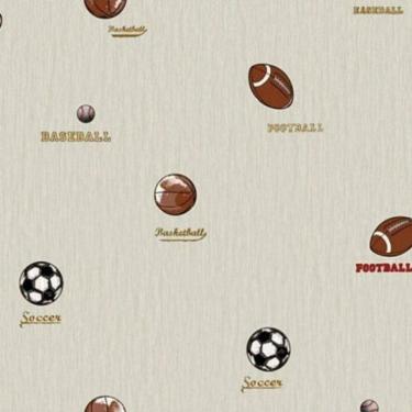 Imagem de Papel De Parede All Kids Esportes H2910504 Rolo 10m X 0,53m