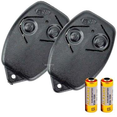 Imagem de Kit 2x Controle Remoto Hcs Motor Central Rossi 433Mhz Rolling Code