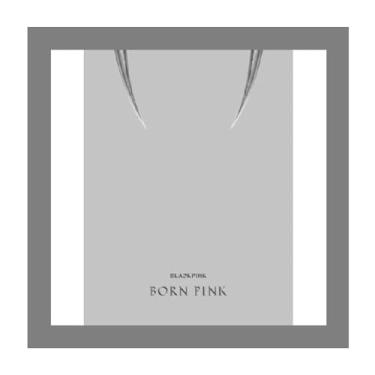 Imagem de BLACKPINK BORN PINK CONJUNTO DE 2ª CAIXA DE Álbuns Versão CD + Fotolivro + Papel de Acordeão +Cartão Fotográfico Grande + Cartão Postal+Filme Instantâneo + Cartão Fotográfico de Selfie + Rastreamento (versão Cinza))