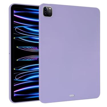 Imagem de Capa para iPad Pro 11 polegadas M4 2024 (modelo: A2836/A2837/A3006), capa traseira de TPU macio e leve à prova de choque, capa de borracha de silicone antiarranhões para iPad Pro 11 M4 (5ª geração