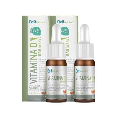 Imagem de COMBO 2 UNIDADES VITAMINA D BARIATRIC 2000UI 15ML BELT NUTRITION - LARANJA