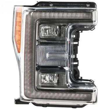 Imagem de Lâmpada de neblina esquerda direita LED luz diurna frontal LED conjunto de farol lâmpada de canto ampla compatível com F-250 Super Duty 2017-2018 (esquerda)