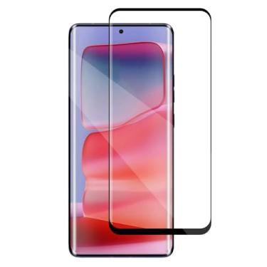 Imagem de Película de Vidro 9H Borda Curva Compatível MotoroIa Moto EDGE 50 PRO Proteção Anti-Impacto