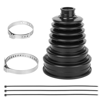 Imagem de Kit de reparo de bota de eixo CV universal, bota de junta CV de silicone flexível para eixos de 19 a 34 mm, adequado para Jeep, Honda, Nissan, Subaru, Toyota, Kia, Chevy, Fiat, 500, Hyundai, BMW, Mini