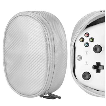 Imagem de Bolsa de viagem Geekria Controllers, compatível com Google Stadia, Sony PlayStation 5, DualSense, PS5 / PS4, Series x, Xbox Wireless, Nintendo Switch Pro, capa protetora portátil (prata)