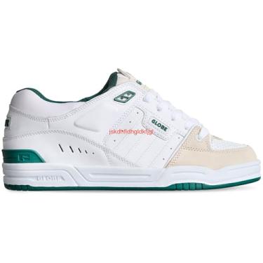 Imagem de Globe Tênis de skate masculino Fusion, Branco/Verde, 38