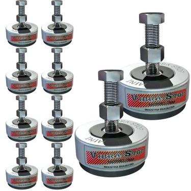 Imagem de Mini Antivibratório 500 KG / 2000 KG 1/2 POL com 10 UNI MINI12 VIBRA-STOP