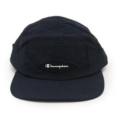 Imagem de Boné Champion Five Panel Micro Label - Preto-Unissex