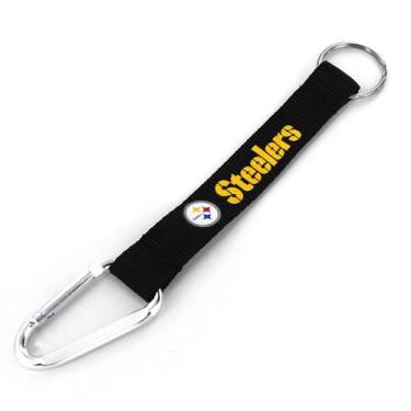 Imagem de Chaveiro com cordão mosquetão NFL Pittsburgh Steelers