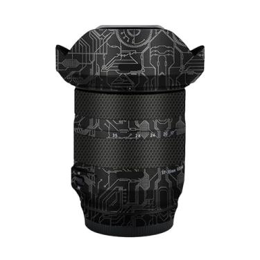 Imagem de Skin Lens Camera Skin Wrap Vinil Adesivo de Proteção Acessórios de Fotografia para Tamron 17-35 mm F2.8 adequado para Canon EF Mount 17-35 F 2.8 (Circuit Titanium)