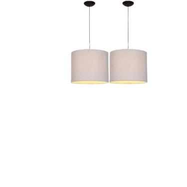 Imagem de Kit Com 2 Luminárias Pendente 30x20cm Design Moderno - Dmob, Moria, Bi
