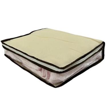 Imagem de Organizador De Guarda Roupas E Gavetas Maleiro Marfim Pp - 123 Organiz