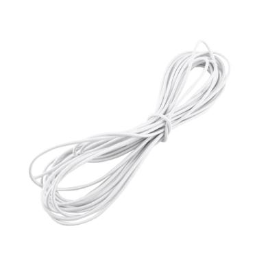 Imagem de POCREATION Cordão de Bungee de 10m de 4 Mm, Corda Elástica Forte para Tendas, Guarda -chuvas de Praia, Sacos de Mão, Bagagem, Equipamentos Esportivos, Motocicleta, Lona de Caminhão (WHITE)