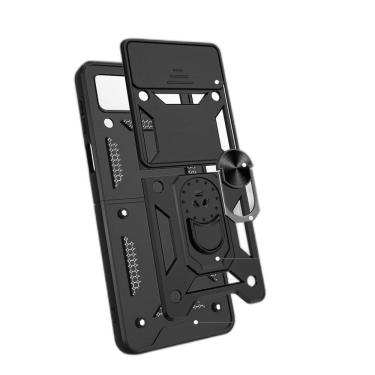 Imagem de Capa Protetora Resistente para Galaxy Z Flip 3 - Preto