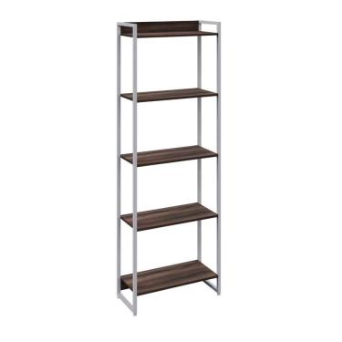 Imagem de Estante Dynamica 60x30x187cm C/05 Prateleiras Nogal / Nogal /