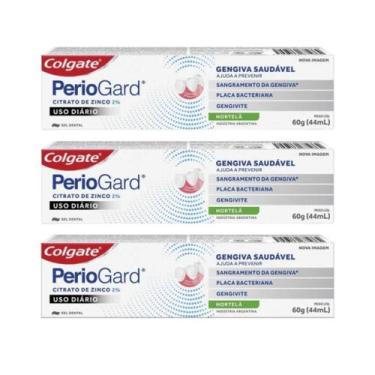 Imagem de Kit 3 Creme Dental 60G Para Gengivite Periogard Colgate
