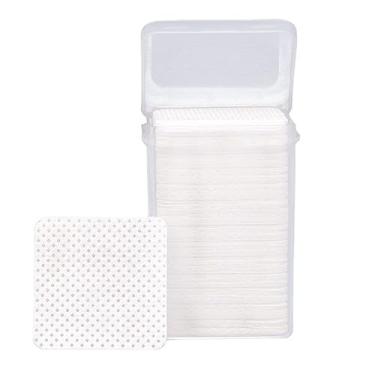 Imagem de ZAWELIYO Limpos de Unhas de 200pcs, Lenços Livres de Fiapos, Lenços de para Extensão de Cílios, Lenços de Unha Multifuncionais de Removedor de de Cílios para Remoção de Maquiagem Remoção (Branco)