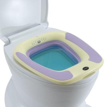 Imagem de Sitz Bath IRWPITW portátil para hemorróidas pós-parto roxo