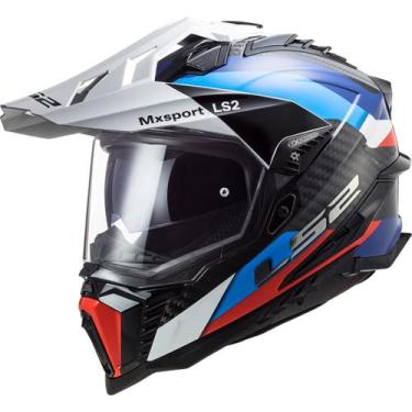 Imagem de Capacete LS2 Explorer MX701 Frontier, Azul, 56