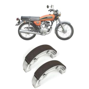 Imagem de Patim Lona de Freio Cobreq 0304 CP Honda CG 125 1976-1982