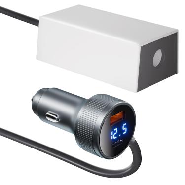 Imagem de Starlink Mini Adaptador de Isqueiro USB C, 3 em 1, Starlink Mini Tensão Step Up, Saída 36V 1,67A, Entrada 12V-36V, 18 AWG, Portátil