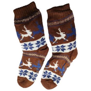 Imagem de kit 6 Meias Térmica de Lã Masculina Quente Inverno Forrada Pelinho ant