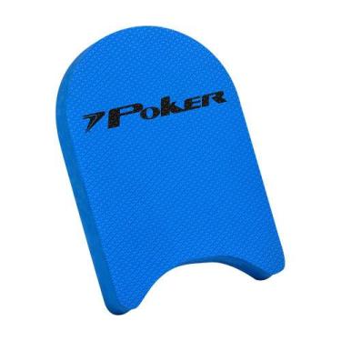 Imagem de Prancha P/ Natação 24x34x3 Pequena (EVA) 13090 - Poker, Azul