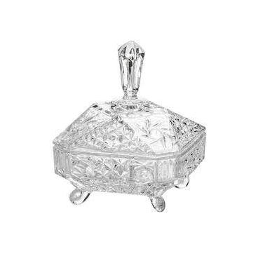 Imagem de Bomboniere Cristal Paladium 16x16x20cm Lyor