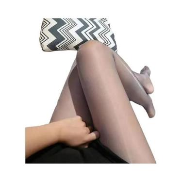 Imagem de Meia-calça Ultrafina Brilhante Anti-ganchos Feminina, Alta Elasticidad