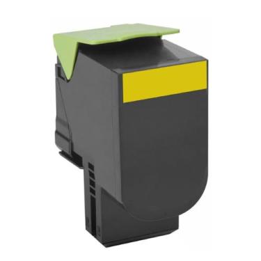 Imagem de Toner Comp 80C8SY0 CX310 CX410 CX510 Amarelo 2.5K