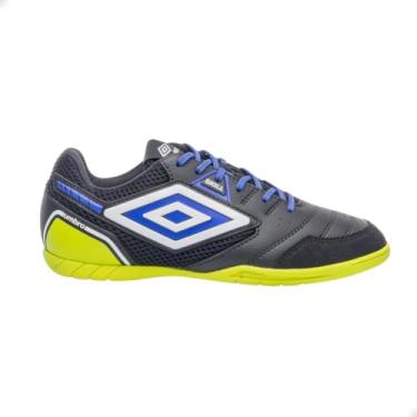 Imagem de Chuteira Umbro Skill Futsal Preta e Verde 42