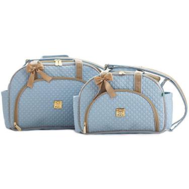 Imagem de Kit Bolsas Maternidade Bebe Menina Menino G, P E Trocador