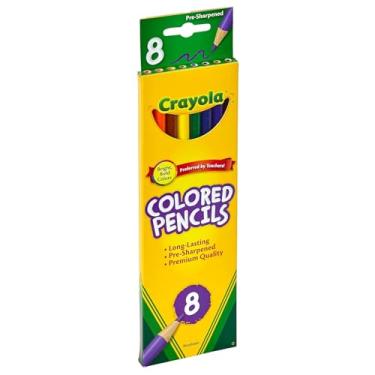 Imagem de Lápis de cor Crayola 8 lápis não tóxicos pacote com 8 (pacote com 12)