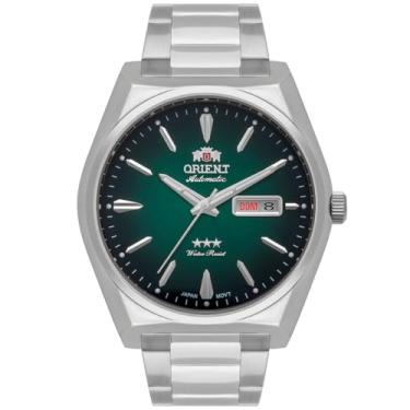 Imagem de RELOGIO ORIENT AUTOMATICO VERDE METAL PRATA F49SS013NH E1SX